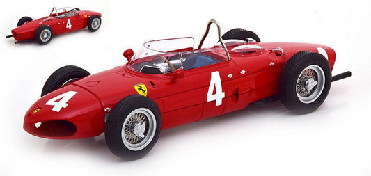 SCALE MODEL COMPATIBLE WITH FERRARI 156 F1 SHARKNOSE WOLFG.VON TRIPS 1961 N.4 WINNER BRITISH GP 1:18 CMR CLASSIC MODEL RE