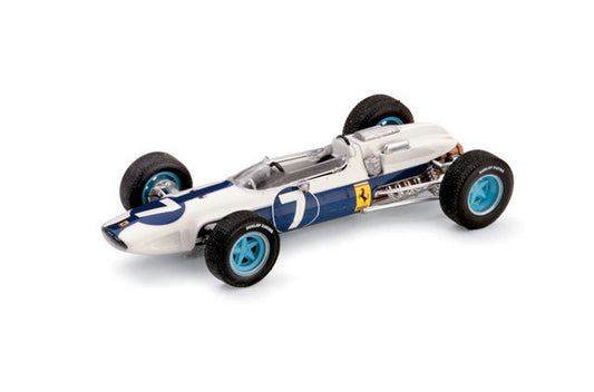 MODELLINO IN SCALA COMPATIBILE CON FERRARI 158 J.SURTEES 1964 N.7 2nd MEXICO GP WORLD CHAMPION 1:43 BRUMM BM0291