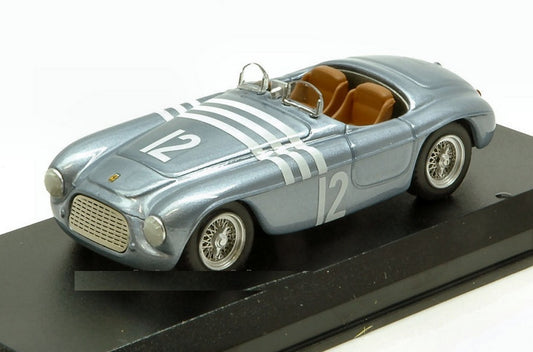 SCALE MODEL COMPATIBLE WITH FERRARI 166 MM BARCHETTA N.12 WINNER GPSVEZIA 1952 V.STENER 1:43 ART MODEL AM0357