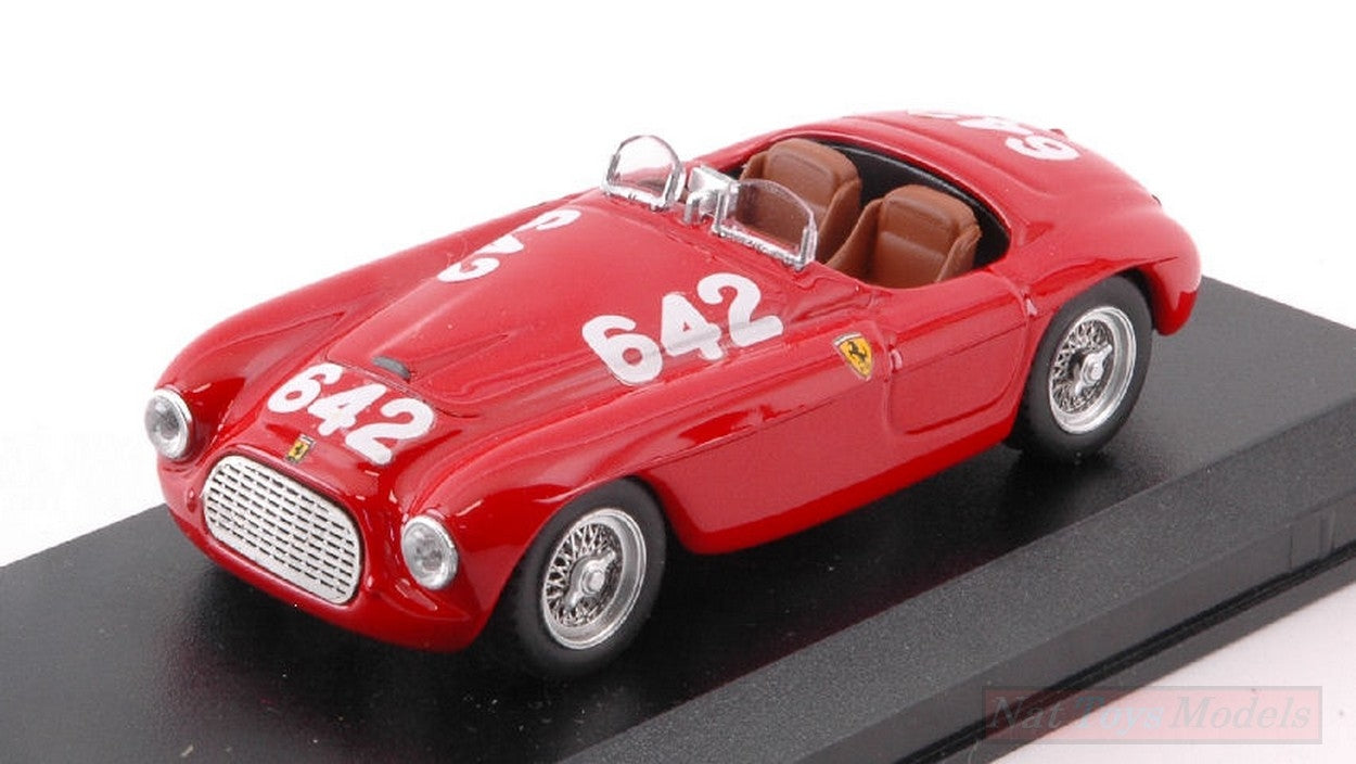 SCALE MODEL COMPATIBLE WITH FERRARI 166 MM BARCHETTA N.642 DNF MM 1949 TARUFFI-NICOLINI 1:43 ART MODEL AM0397