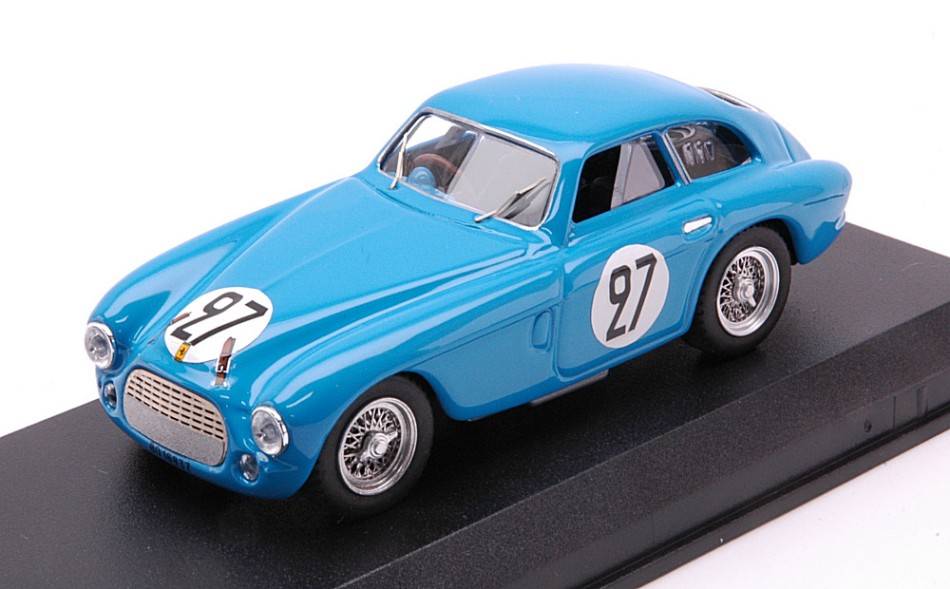 MODELE REDUIT COMPATIBLE AVEC FERRARI 166 MM BERLINETTA N.27 LM 1950 SIMON-KASSE 1:43 ART MODEL AM0016-2