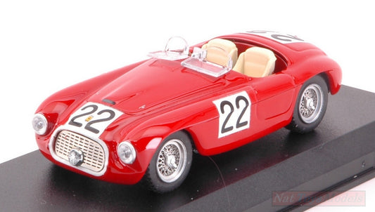 MODELE REDUIT COMPATIBLE AVEC FERRARI 166 MM N.22 WINNER LM 1949 CHINETTI-SELSDON 1:43 ART MODEL AM0011-2