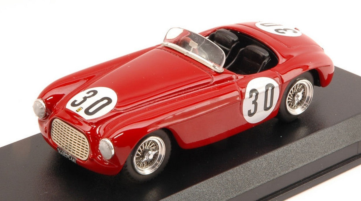 MODELLINO IN SCALA COMPATIBILE CON FERRARI 166 MM N.30 7th G.P. DEL PORTOGALLO 1951 E.CASTELLOTTI 1:43 ART MODEL AM0317