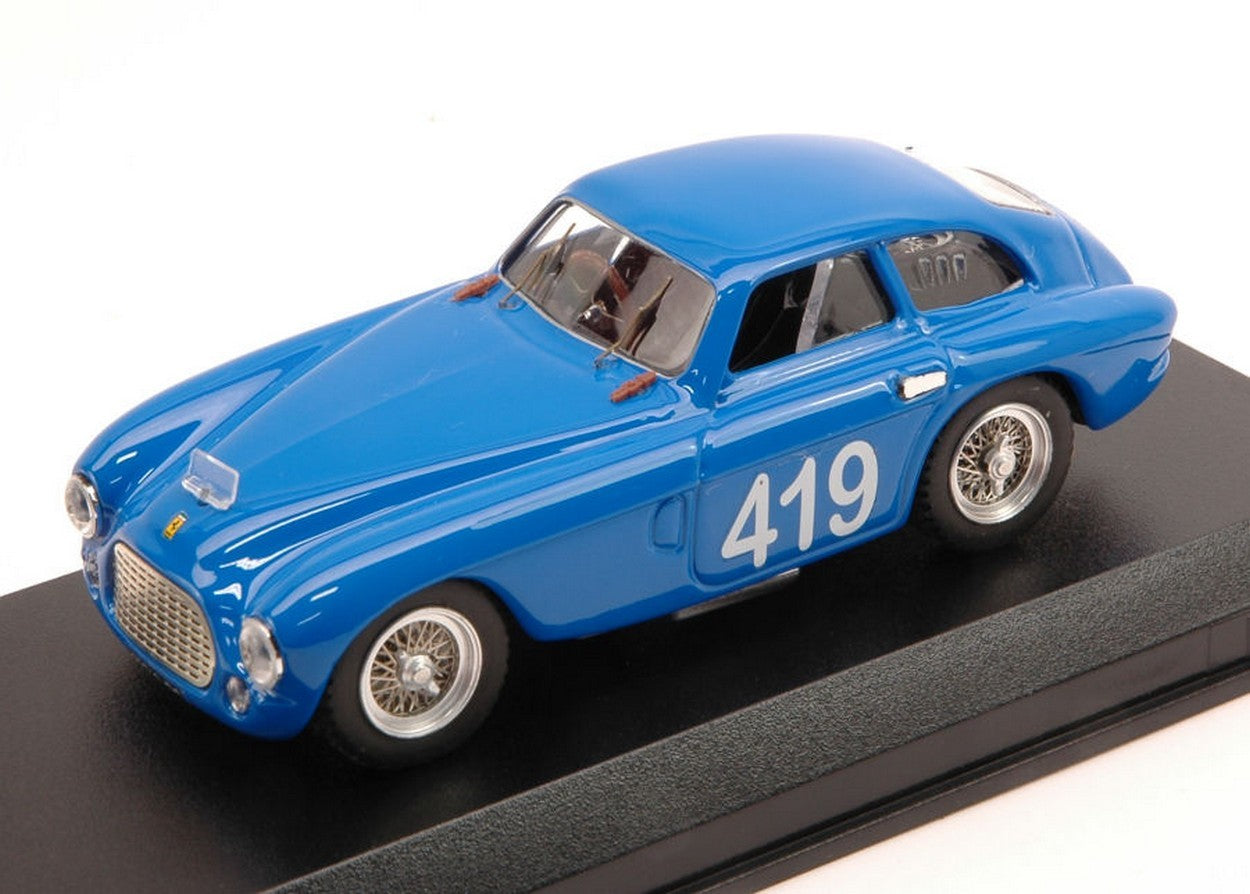 MODELE REDUIT COMPATIBLE AVEC FERRARI 166 MM N.419 8ème GIRO SICILIA 1953 G-MUSITELLI-F.MUSITELLI 1:43 ART MODEL AM0303