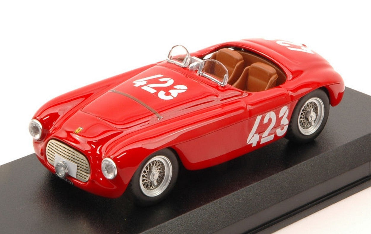 SCALE MODEL COMPATIBLE WITH FERRARI 166 MM N.423 WINNER GIRO SICILIA 1952 MARZOTTO-MARINI 1:43 ART MODEL AM0345