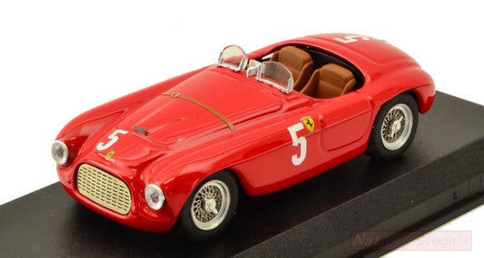 SCALE MODEL COMPATIBLE WITH FERRARI 166 MM N.5 GPAUTOMOBILE CLUB FRANCE COMMINGES 1949 L.CHINETTI ART MODEL AM0407