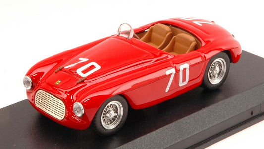 MODELLINO IN SCALA COMPATIBILE CON FERRARI 166 MM SPIDER N.70 DNF TARGA FLORIO 1952 E.GILETTI 1:43 ART MODEL AM0238