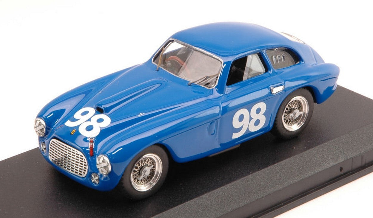 MODELLINO IN SCALA COMPATIBILE CON FERRARI 195 COUPE N.98 2nd WATKINS GLEN 1951 J.FITCH 1:43 ART MODEL AM0223