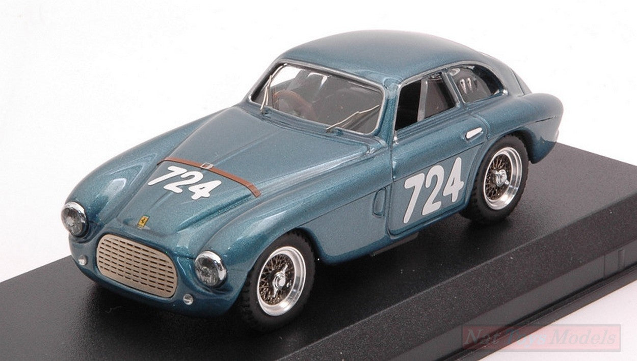 MODELE REDUIT COMPATIBLE AVEC FERRARI 195 S COUPE N.724 WINNER MM 1950 MARZOTTO-CROSARA 1:43 ART MODEL AM0004-2