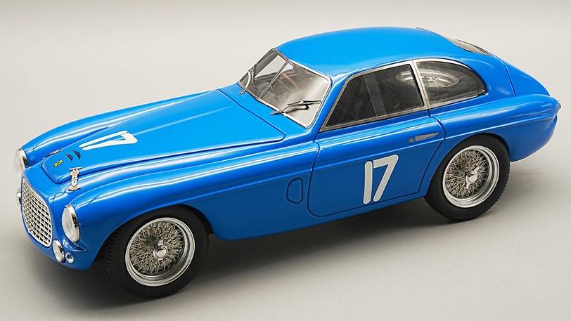 MODELLINO IN SCALA COMPATIBILE CON FERRARI 195 S TOURING N.17 6H SEBRING 1950 CHINETTI/MOMO 1:18 TECNOMODEL TMD18171E