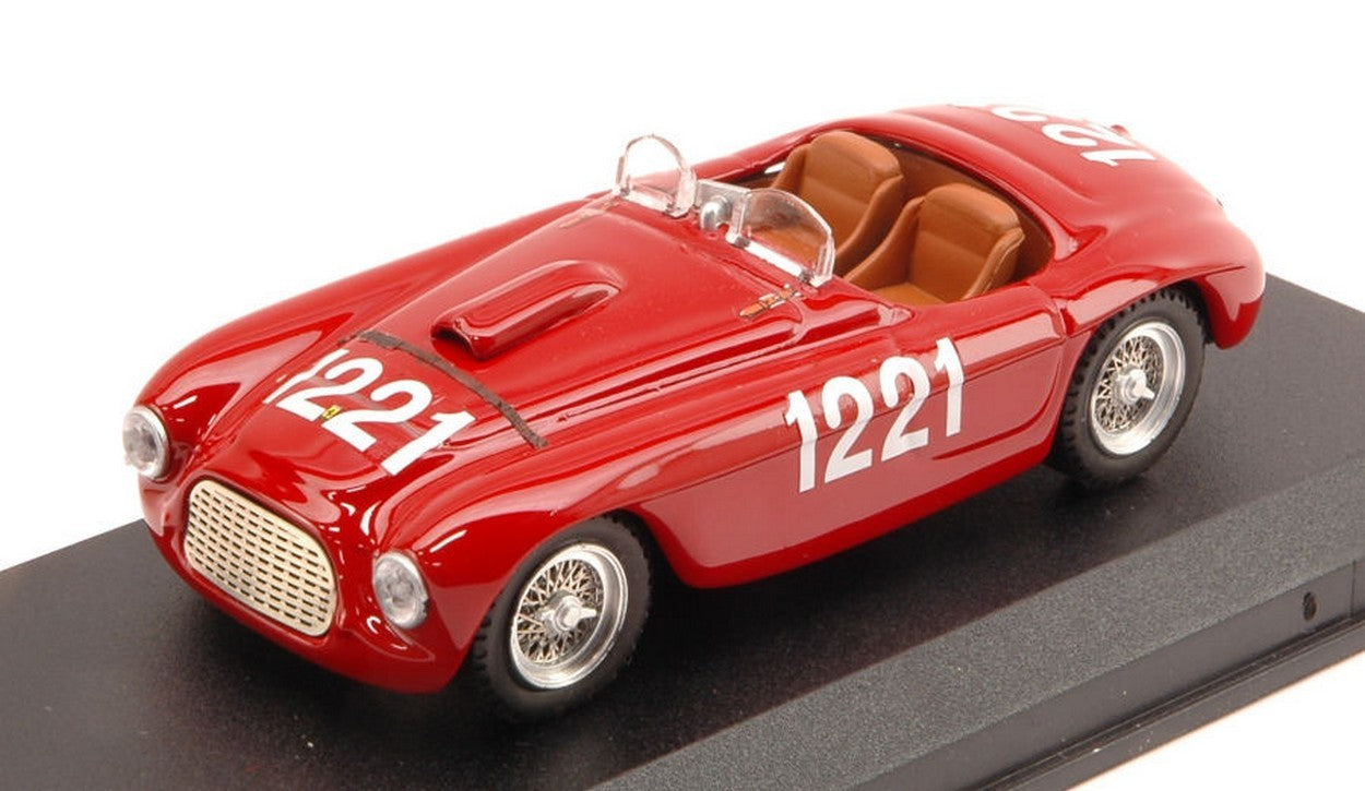 MODELLINO IN SCALA COMPATIBILE CON FERRARI 195 SP N.1221 WINNER COPPA D.TOSCANA 1950 SERAFINI-SALAMI 1:43 ART MODEL AM0290