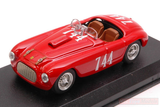 SCALE MODEL COMPATIBLE WITH FERRARI 195S N.744 WINNER GIRO DELLA CALABRIA 1950 SERAFINI-SALANI 1:43 ART MODEL AM0361