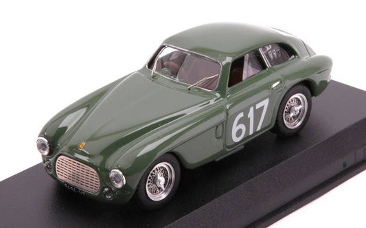 MODELLINO IN SCALA COMPATIBILE CON FERRARI 212 EXPORT N.617 MILLE MIGLIA 1953 GERINI-DONAZZOLO 1:43 ART MODEL AM0324-2