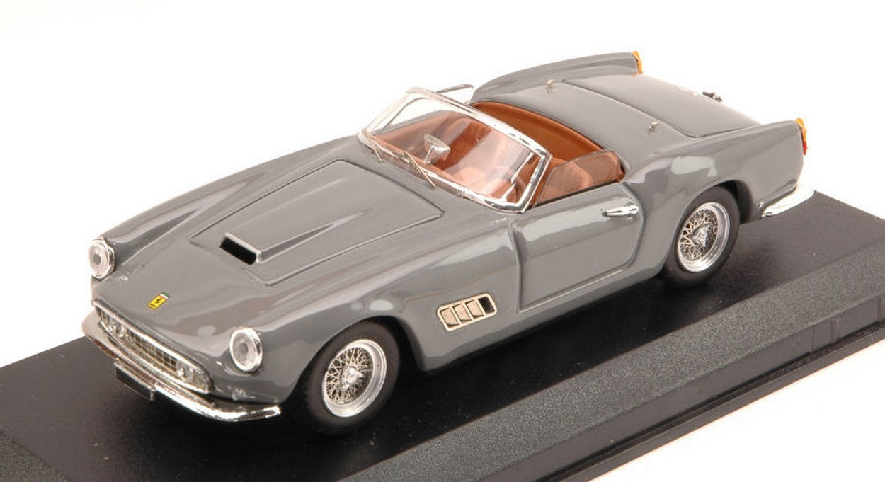 MODELLINO IN SCALA COMPATIBILE CON FERRARI 250 CALIFORNIA 1958 CAMERON DIAZ PERSONAL CAR GREY 1:43 ART MODEL AM0311