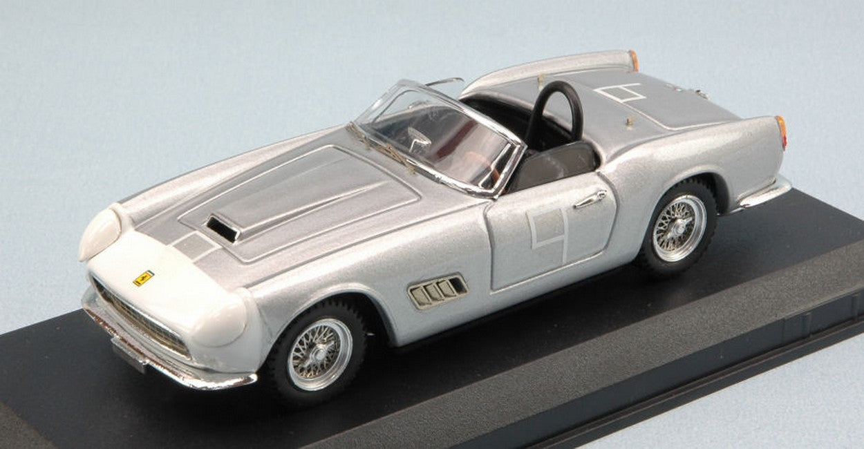 MODELLINO IN SCALA COMPATIBILE CON FERRARI 250 CALIFORNIA N.9 WINNER LIME ROCK 1959 B.GROSSMAN 1:43 ART MODEL AM0240