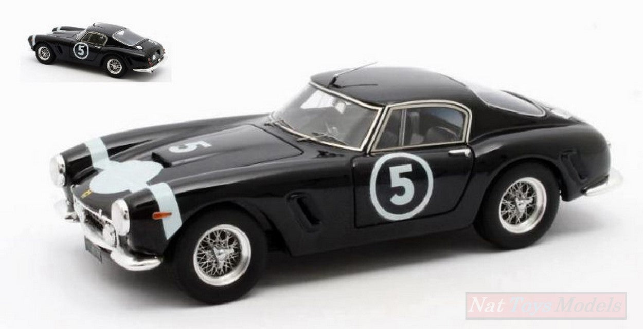 MODELE REDUIT COMPATIBLE AVEC FERRARI 250 GT ROUES COURTESembase N.5 WINNER NASSAU TROPHY 1960 S.MOSS 1:43 MATRIX SCALE MODELS MXR4