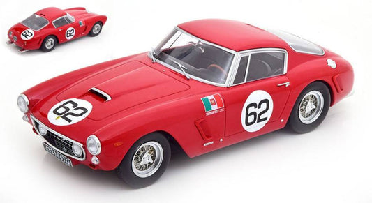 SCALE MODEL COMPATIBLE WITH FERRARI 250 GT SWB N.62 WINNER INTER-EUROPA CUP MONZA 1960 ABATE 1:18 KK SCALE KKDC180864