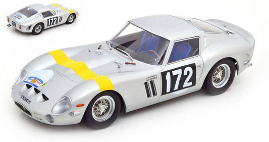 MODELLINO IN SCALA COMPATIBILE CON FERRARI 250 GTO 1962 N.172 WINNER T.DE FRANCE 1964 BIANCHI-BERGER 1:18 KK SCALE KKDC180734