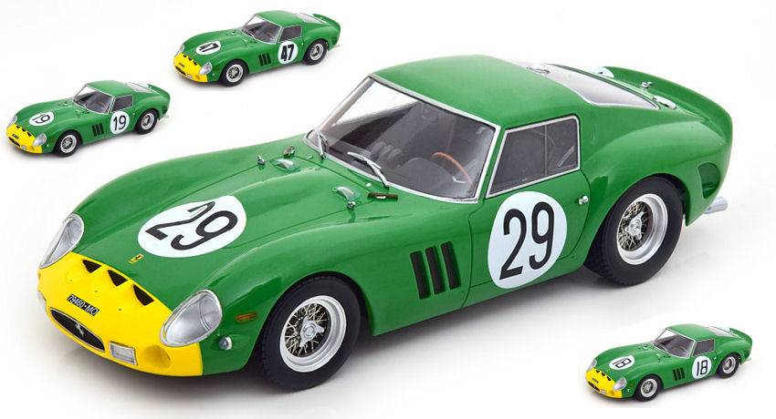 MODELLINO IN SCALA COMPATIBILE CON FERRARI 250 GTO DAVID PIPER RACING W/DECALS FOR N.47-29-19-18 1:18 KK SCALE KKDC180736