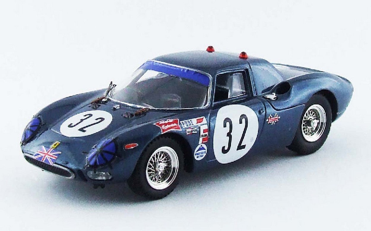 SCALE MODEL COMPATIBLE WITH FERRARI 250 LM N.32 21th 24H DAYTONA 1967 CLARKE-NELSON 1:43 BEST MODEL BT9563