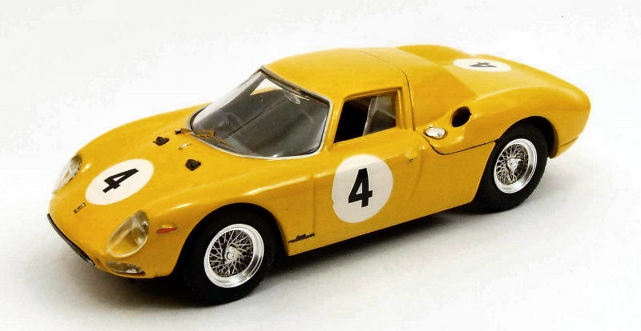 MODELLINO IN SCALA COMPATIBILE CON FERRARI 250 LM N.4 8th 500 KM SPA 1965 J.C.FRANCK 1:43 BEST MODEL BT9452