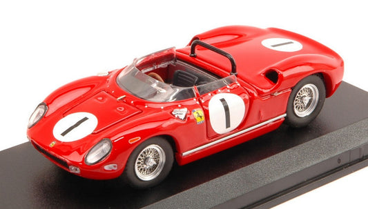 SCALE MODEL COMPATIBLE WITH FERRARI 250 P N.1 2nd 500 KM BRIDGEHAMPTON 1963 P.RODRIGUEZ 1:43 ART MODEL AM0329