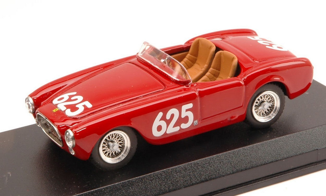 MODELLINO IN SCALA COMPATIBILE CON FERRARI 250 S N.625 RETIRED MM 1952 MARZOTTO-MARCHETTO 1:43 ART MODEL AM0101