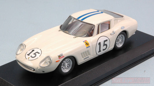 SCALE MODEL COMPATIBLE WITH FERRARI 275 GTB/4 N.15 LM TEST 1968 GROSSMAN-BERNEY 1:43 BEST MODEL BT9715