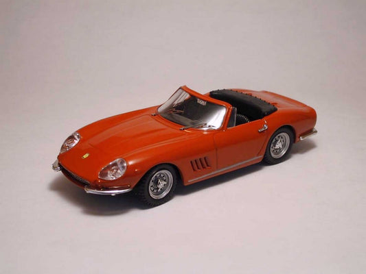 MODELE REDUIT COMPATIBLE AVEC FERRARI 275 GTB/4 SPIDER 1966 ROUGE 1:43 MEILLEUR MODELE BT9003R