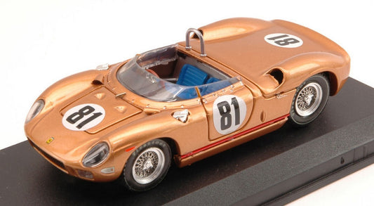 MODELLINO IN SCALA COMPATIBILE CON FERRARI 275 P N.81 23rd (4th CLASS) SEBRING 1965 MAIRESSE-BIANCHI 1:43 ART MODEL AM0159