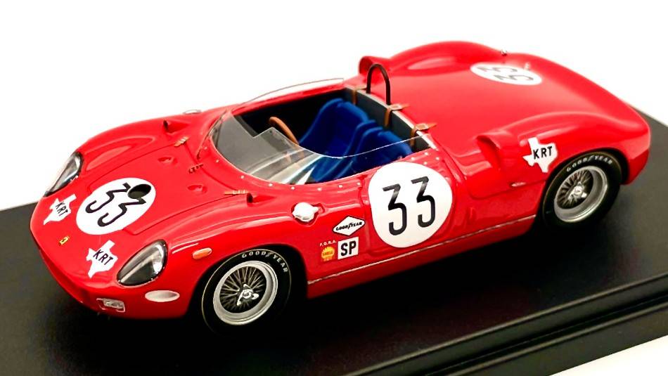 SCALE MODEL COMPATIBLE WITH FERRARI 275P N.33 12H SEBRING 1965 MAGLIOLI/BAGHETTI 1:43 LOOKSMART LSRC093