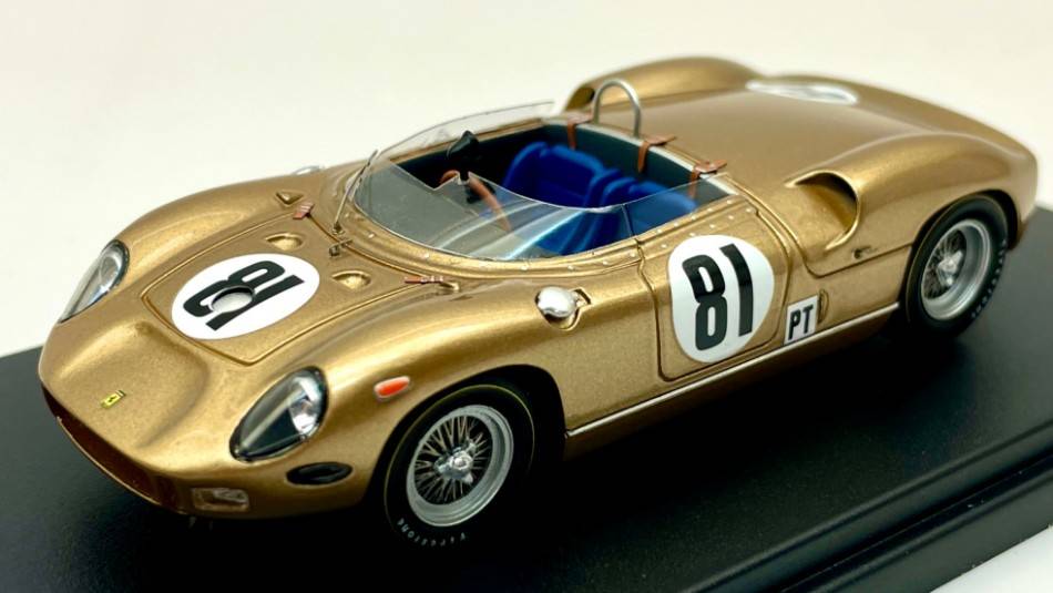 SCALE MODEL COMPATIBLE WITH FERRARI 275P N.81 12H SEBRING 1965 MAIRESSE/BIANCHI 1:43 LOOKSMART LSRC094