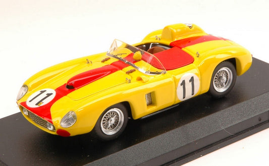 SCALE MODEL COMPATIBLE WITH FERRARI 290 MM N.11 RETIRED LM 1957 J.SWATERS-A.DE CHANGY 1:43 ART MODEL AM0063-2