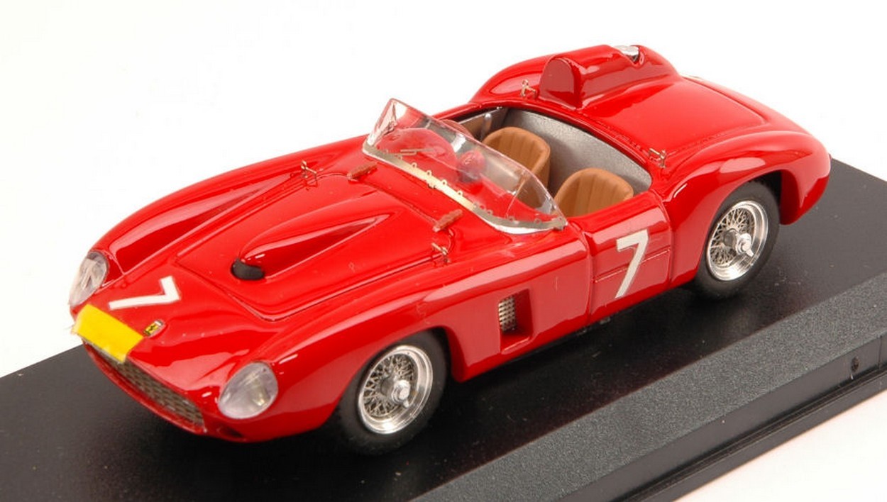 MODELLINO IN SCALA COMPATIBILE CON FERRARI 290 MM N.7 10th NURBURGRING 1957 GREGORY-MOROLLI 1:43 ART MODEL AM0216