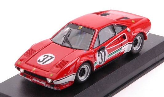 MODELLINO IN SCALA COMPATIBILE CON FERRARI 308 GTB LM N.37 HAVIROV INTERNATIONAL 1978  M.DANTINNE 1:43 BEST MODEL BT9825