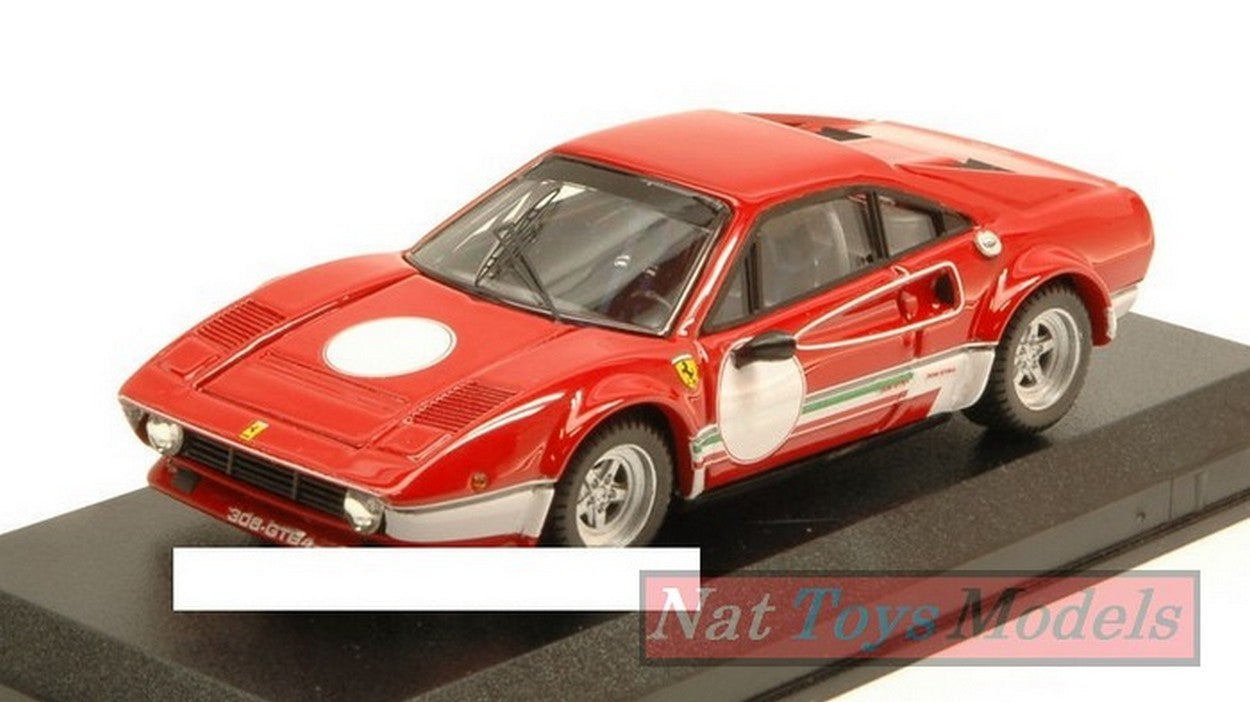 SCALE MODEL COMPATIBLE WITH FERRARI 308 GTB4 LM TEST FIORANO 1976 NIKI LAUDA 1:43 BEST BT9641