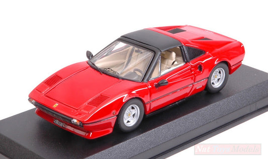 MODELLINO IN SCALA COMPATIBILE CON FERRARI 308 GTS GILLES VILLENEUVE PERSONAL CAR 1:43 BEST MODEL BT9717