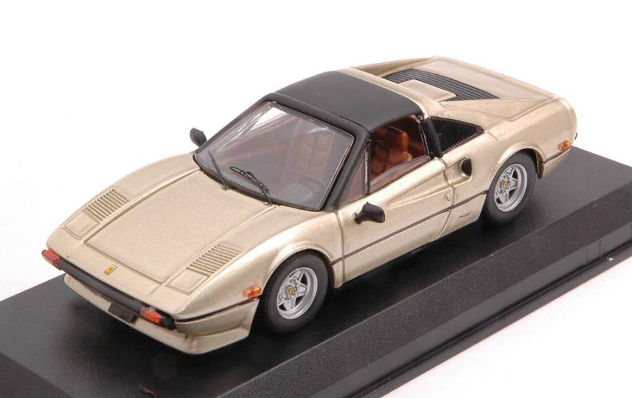 SCALE MODEL COMPATIBLE WITH FERRARI 308 GTS USA JAMES COBURN PERSONAL CAR 1:43 BEST MODEL BT9819