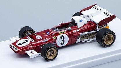 MODÈLE RÉDUIT COMPATIBLE AVEC FERRARI 312 B2 F1 N.3 ZANDVOORT GP 1971 C.REGAZZONI 1:43 TECNOMODEL TMD43014D