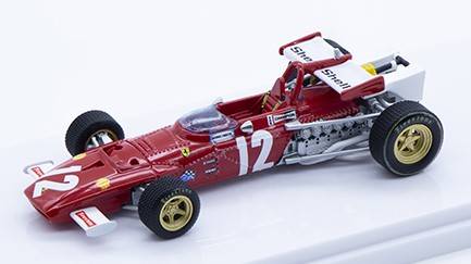 SCALE MODEL COMPATIBLE WITH FERRARI 312B N.12 WINNER GP AUSTRIA 1970 JACKY ICKX 1:43 TECNOMODEL TMD4309B