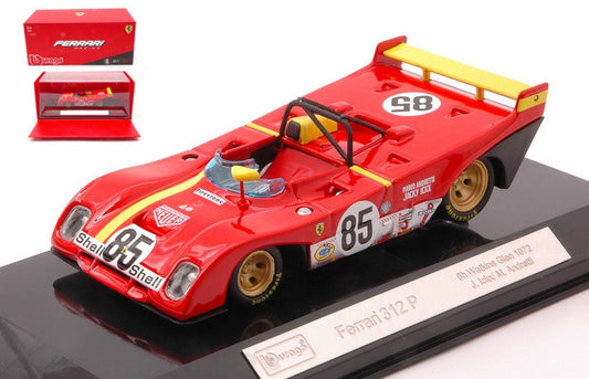 MODÈLE RÉDUIT COMPATIBLE AVEC FERRARI 312PB N.85 WINNER 6h WATKINS GLEN 1972 ICKX-ANDRETTI 1:43 BURAGO BU36302