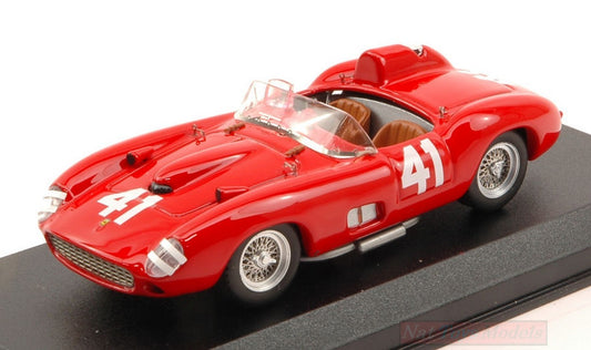 SCALE MODEL COMPATIBLE WITH FERRARI 315 S N.41 WINNER 500 MILES ROAD AMERICA 1957 P.HILL 1:43 ART MODEL AM0340