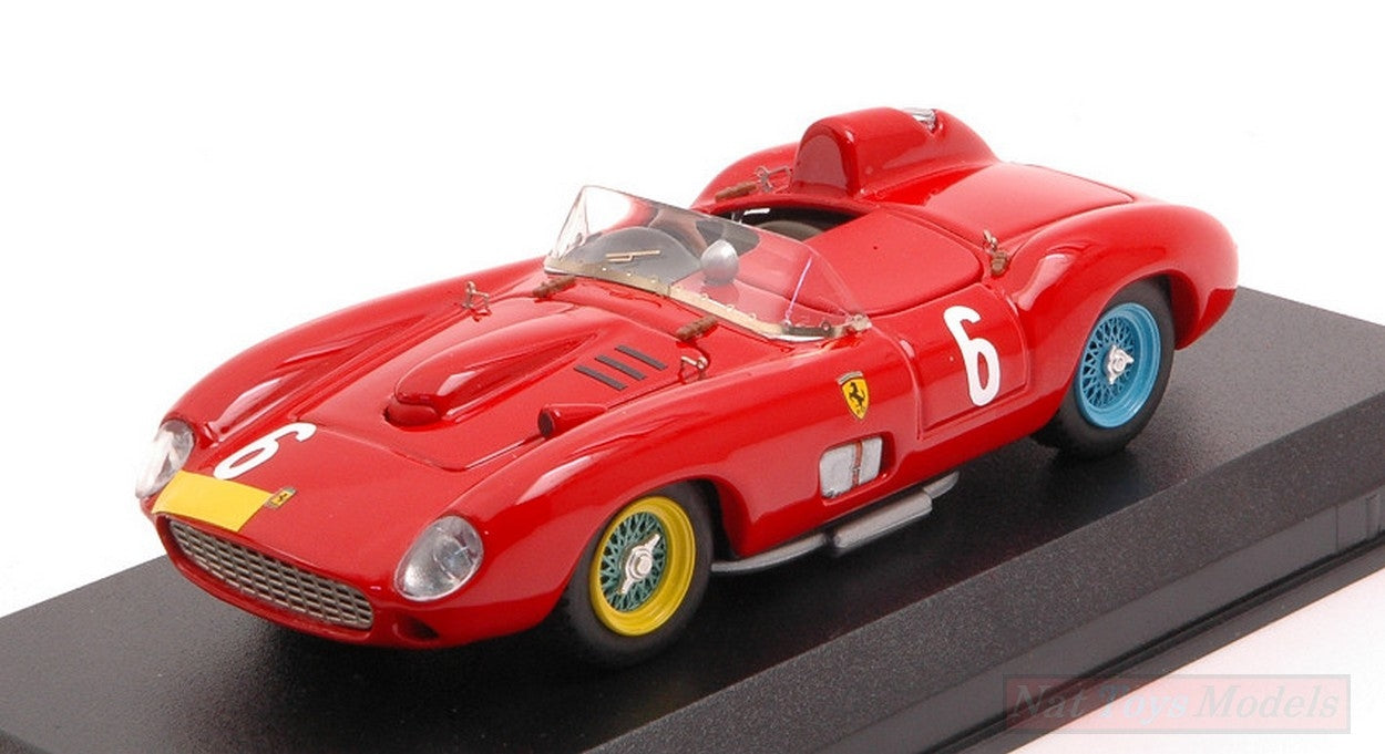 SCALE MODEL COMPATIBLE WITH FERRARI 315 S N.6 3rd 1000 KM NURBURGRING 1957 HAWTHORN-TRINTIGNANT 1:43 ART MODEL AM0419