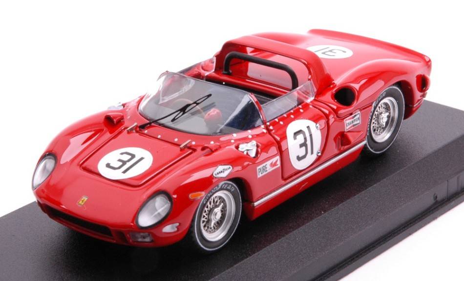 MODELLINO IN SCALA COMPATIBILE CON FERRARI 330 P N.31 24 H DAYTONA 1966 FULP-RUTAN-JENNINGS 1:43 ART MODEL AM0451