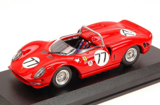 SCALE MODEL COMPATIBLE WITH FERRARI 330 P2 N.77 DNF DAYTONA 1965 SURTEES-RODRIGUEZ 1:43 BEST MODEL BT9583