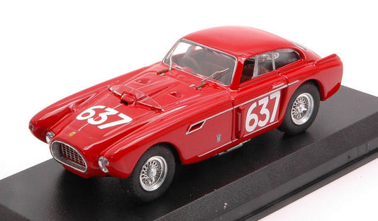 MODELLINO IN SCALA COMPATIBILE CON FERRARI 340 MEXICO N.224 MILLE MIGLIA 1953 CASTELLOTTI-REGOSA 1:43 ART MODEL AM0039-2