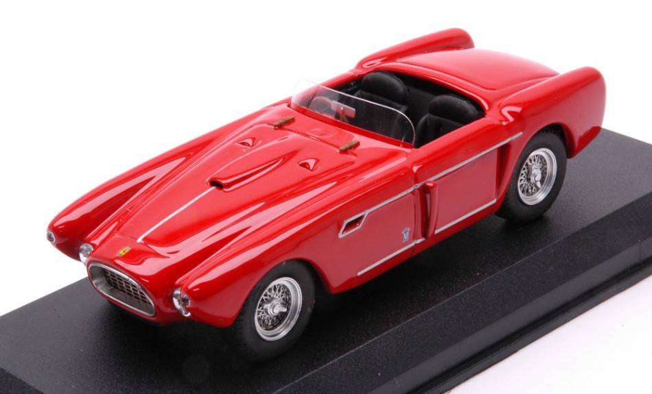 MODELLINO IN SCALA COMPATIBILE CON FERRARI 340 MEXICO SPYDER 1953 RED 1:43 ART MODEL AM0440