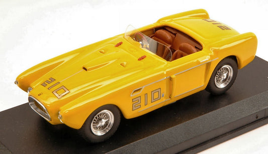 MODELLINO IN SCALA COMPATIBILE CON FERRARI 340 MEXICO SPYDER N.210 WATKINS GLEN 1955 P.GLAIS 1:43 ART MODEL AM0210