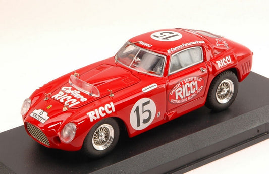 MODELLINO IN SCALA COMPATIBILE CON FERRARI 375 MM N.15 FATAL ACCIDENT CARR.PAN.1953 STAGNOLI-SCOTUZZI 1:43 ART MODEL AM0109