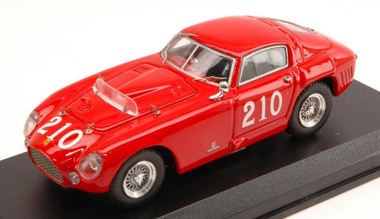 MODELLINO IN SCALA COMPATIBILE CON FERRARI 375 MM N.210 4th WATKINS GLEN 1954 D.IRISH 1:43 ART MODEL AM0189